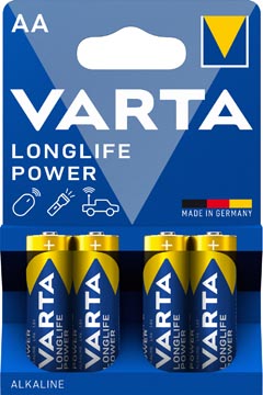 Batterij Varta Longlife Power AA (4)