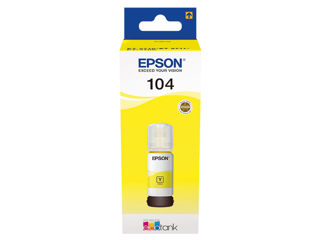 Cartridge Epson C13T00P440 7.500 Paginas voor Epson ET-2710 YEL