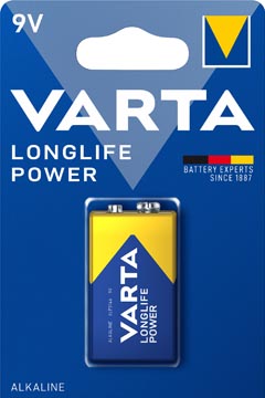 Batterij Varta Longlife Power 9V (1)