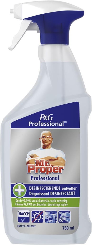 Ontvetter desinfecterende spray Mr. Proper 750ml