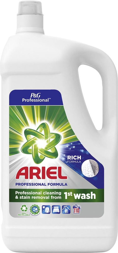 Wasmiddel vloeibaar Ariel Regular 4,95L (110dos)