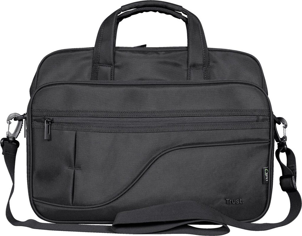 Laptoptas Trust Sydney Eco voor 16 inch laptop zwart