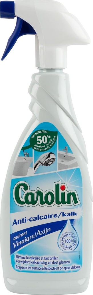 Anti-kalk Carolin spray 650ml