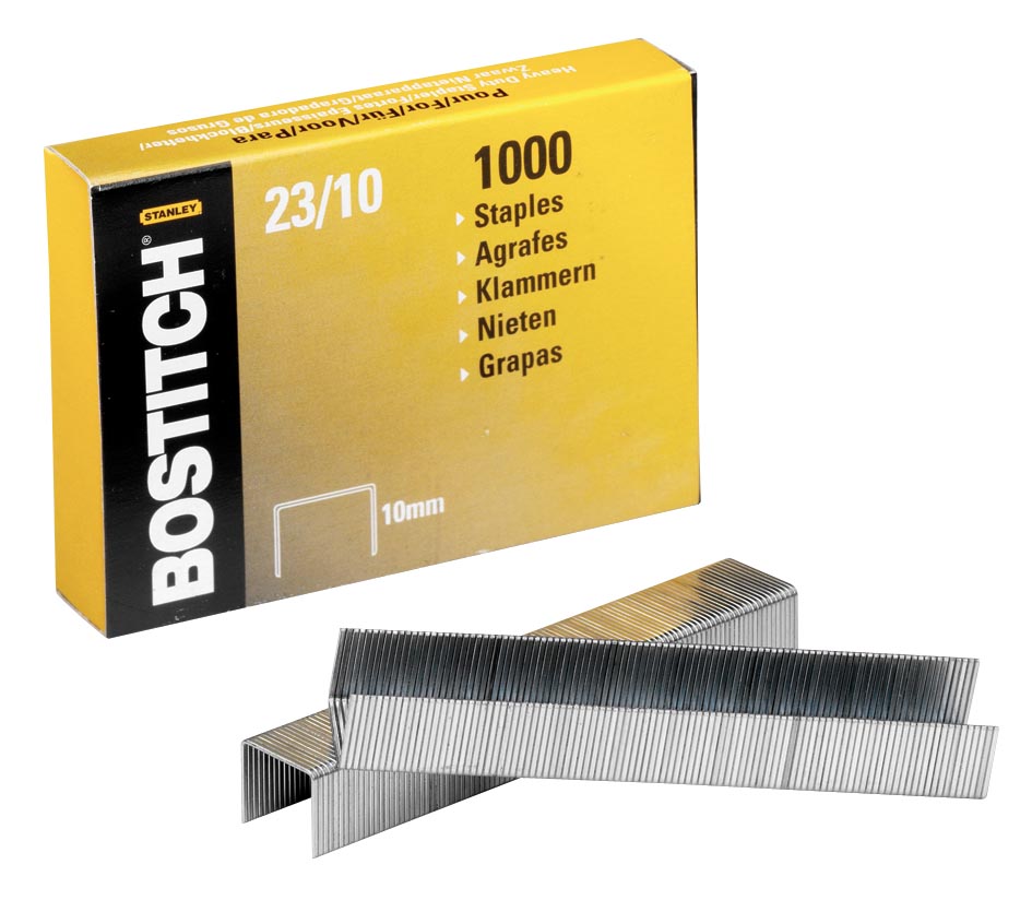 Nietjes Bostitch 23/10 verzinkt 10mm (1000)