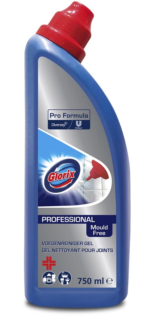 Voegenreiniger Glorix Pro Formula gel 750ml