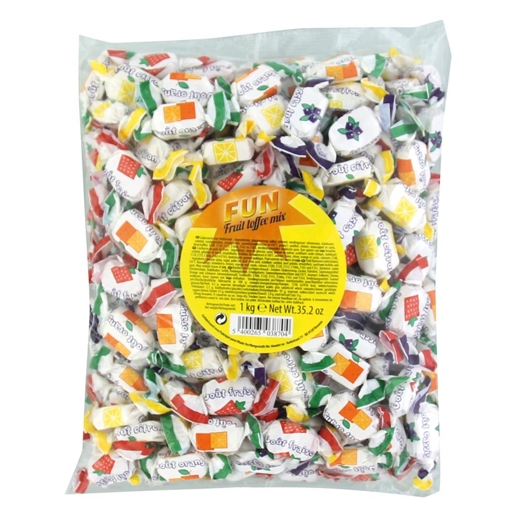 Fun fruit toffee mix 1kg