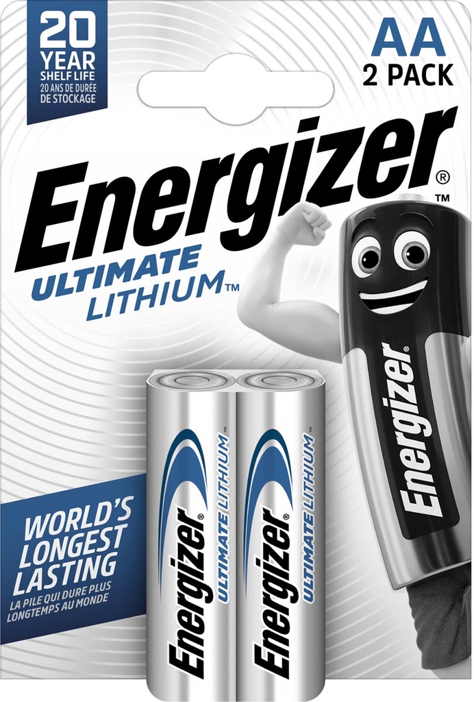 Batterijen Energizer Lithium AA (2)