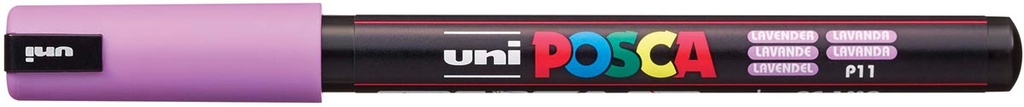 Paintmarker Uni-Ball Posca ronde punt 0,7mm lavendel