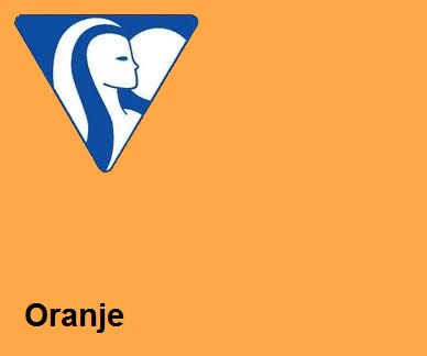 Clairefontaine DIN A3 120gr oranje (250) - FSC Mix credit