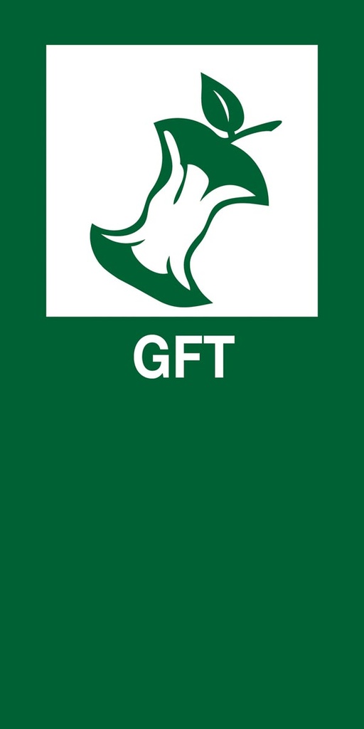 Magneetsticker V-Part GFT groen