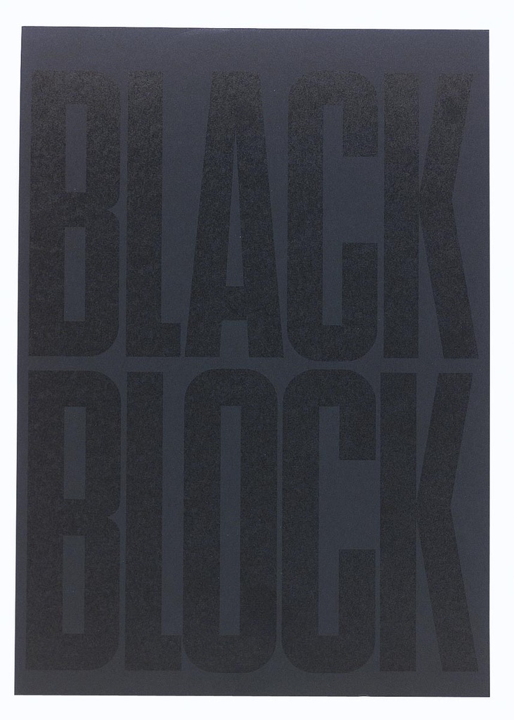 Notitieboek Exacompta 29,7x21cm black geel papier 70 vel geruit Q5