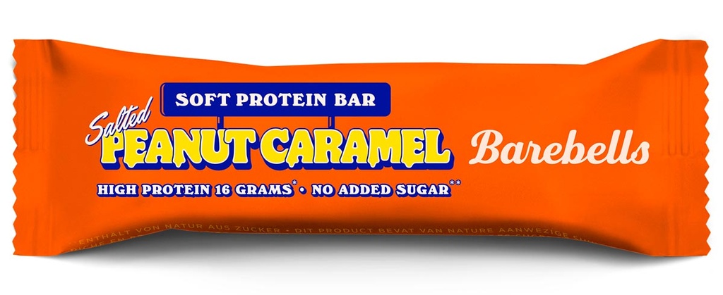 Reep Barebells soft salted peanut caramel 55g (12)