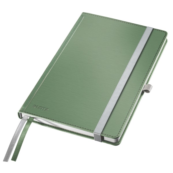 Notitieboek Leitz Style harde kaft A5 gelijnd 160blz zeegroen (4485053)