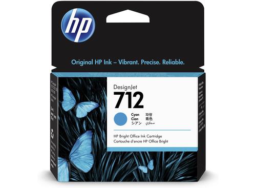 Cartridge HP Inkjet 712 DesignJet T 210 38ml BK