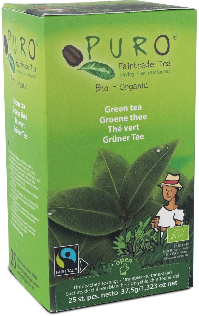 Bio thee Puro groene thee fairtrade (25)