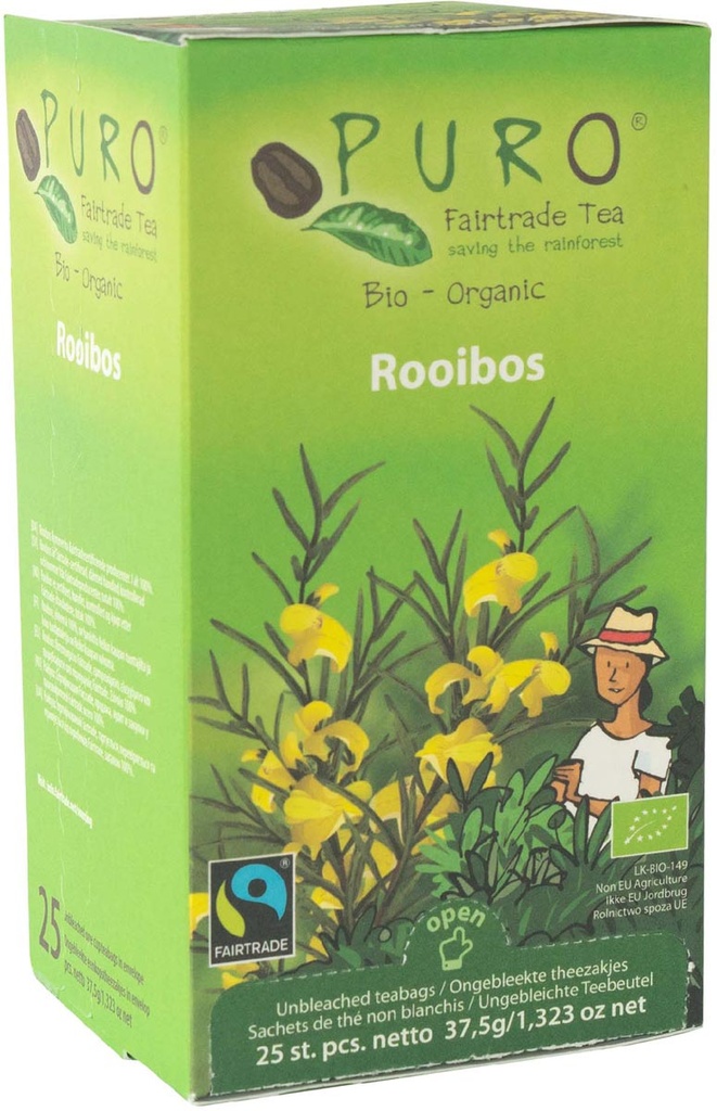 Bio thee Puro rooibos fairtrade (25)