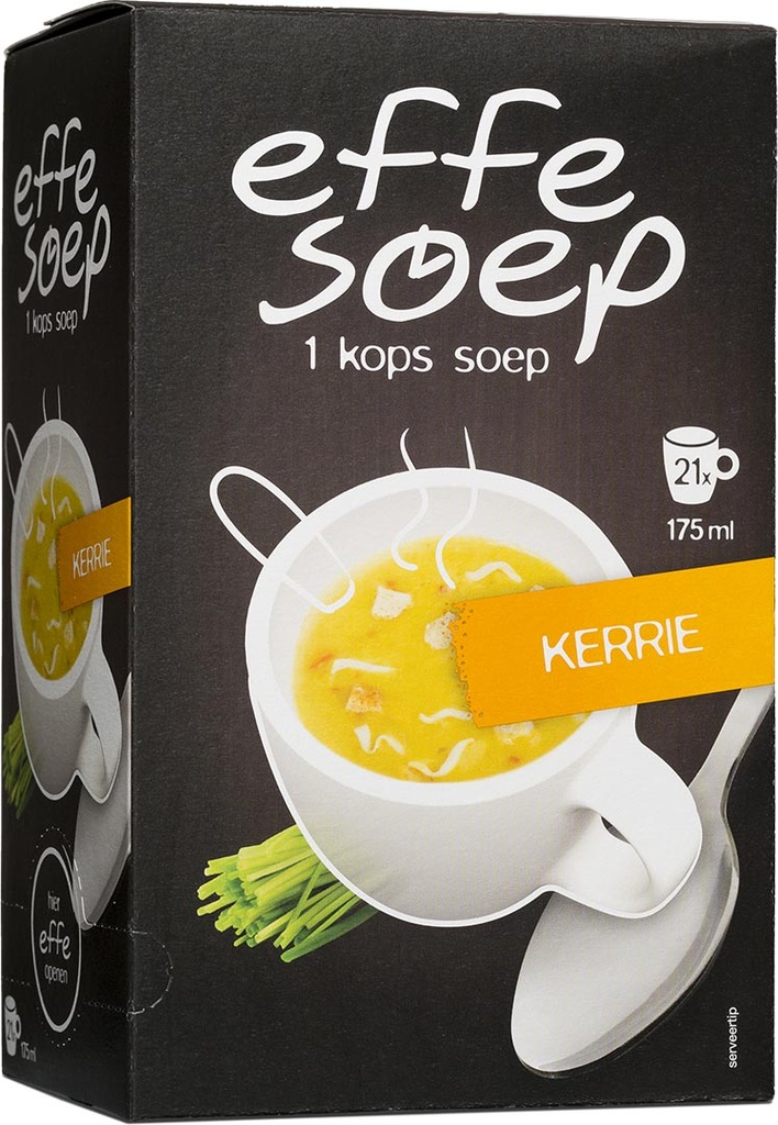 Soep Effe Soep 1-kops kerrie 175ml (21)