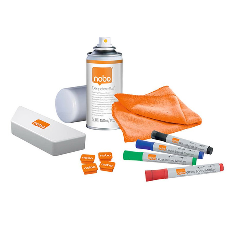 Starter kit Nobo voor glasborden