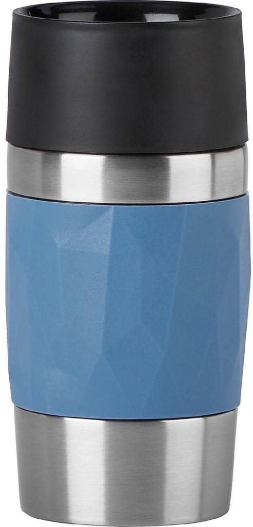 Thermosbeker Emsa Travel Mug Compact 0,3L blauw