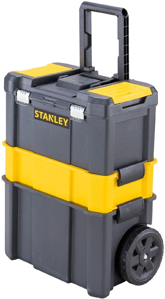 Gereedschapswagen Stanley Essential 3in1 47,5x28,3x63cm zwart/geel