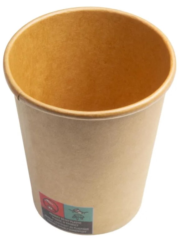 Drinkbeker Kangaro 240ml Ø80mm kraft bruin (1000)