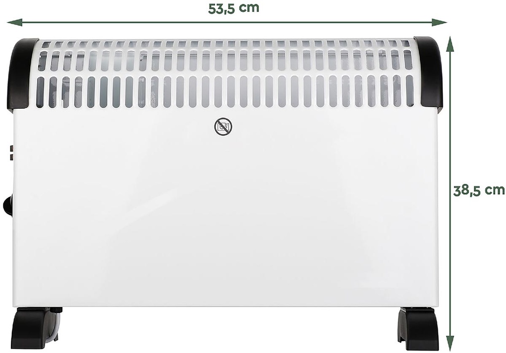 Convector verwarming Brasq CH300 wit