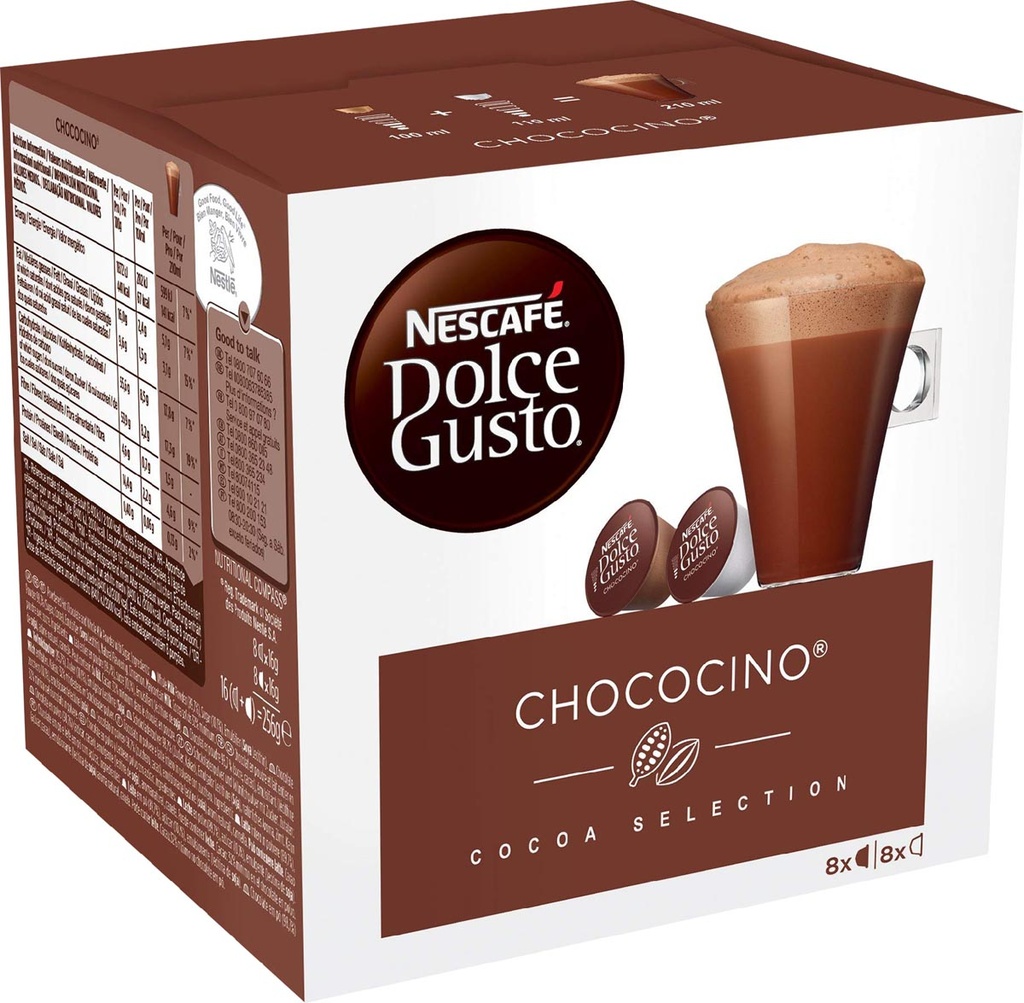 Chocolademelkcapsules Nescafé Dolce Gusto Chococino (16)