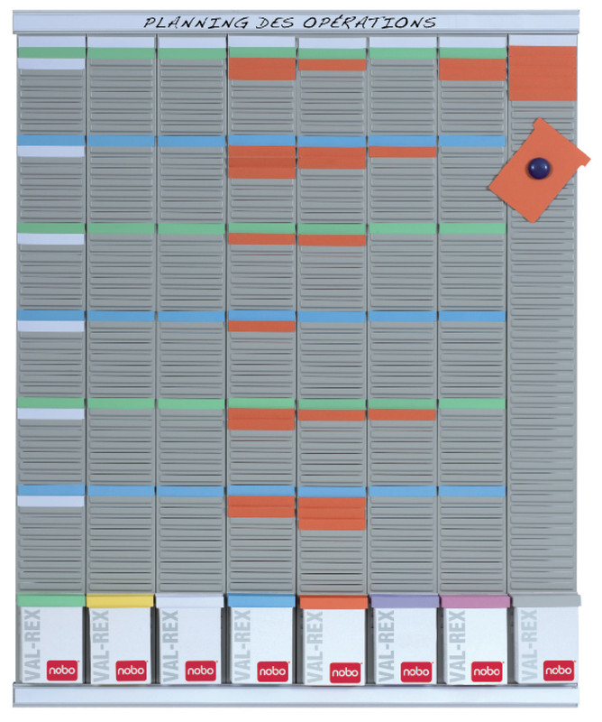 Weekplannerset Nobo T-fichen 960x772mm