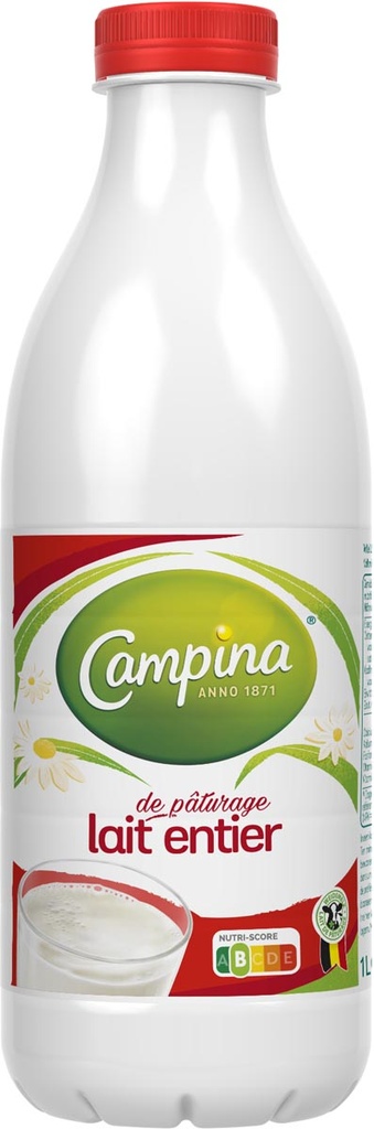 Volle melk Campina PET 1L (6)