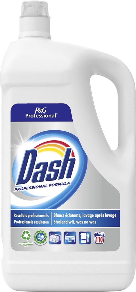 Wasmiddel Dash Professional Regular fles 4,95L