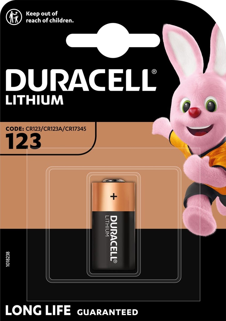 Batterij Duracell Ultra Lithium 123