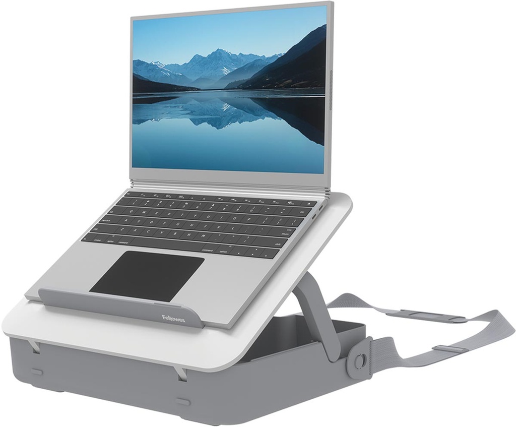 Laptoptas Fellowes Breyta met laptopstandaard wit