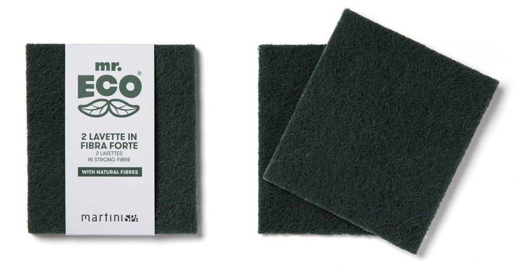 Schuurdoek Mr. Eco gerecycled sisal en robuuste PET-vezels groen (2)