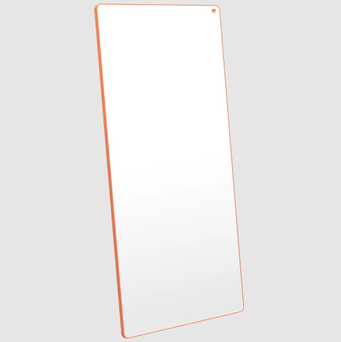 Whiteboard Nobo Move&Meet afneembaar en draagbaar 180x90cm frame grijs