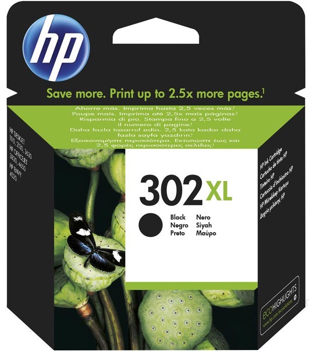 Cartridge HP Inkjet 302XL Deskjet 1110