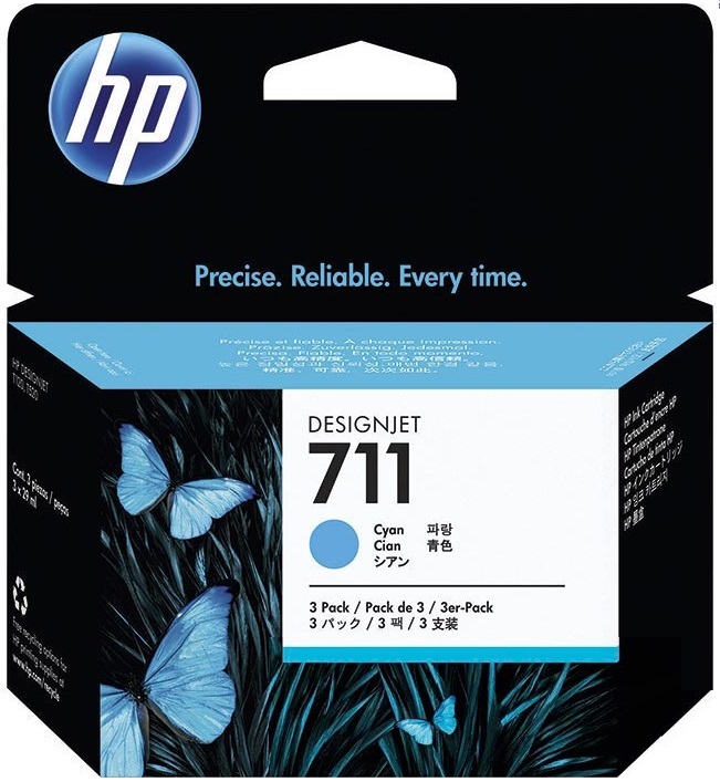 Cartridge HP Inkjet 711 DesignJet T120 3x29ml 3-pack