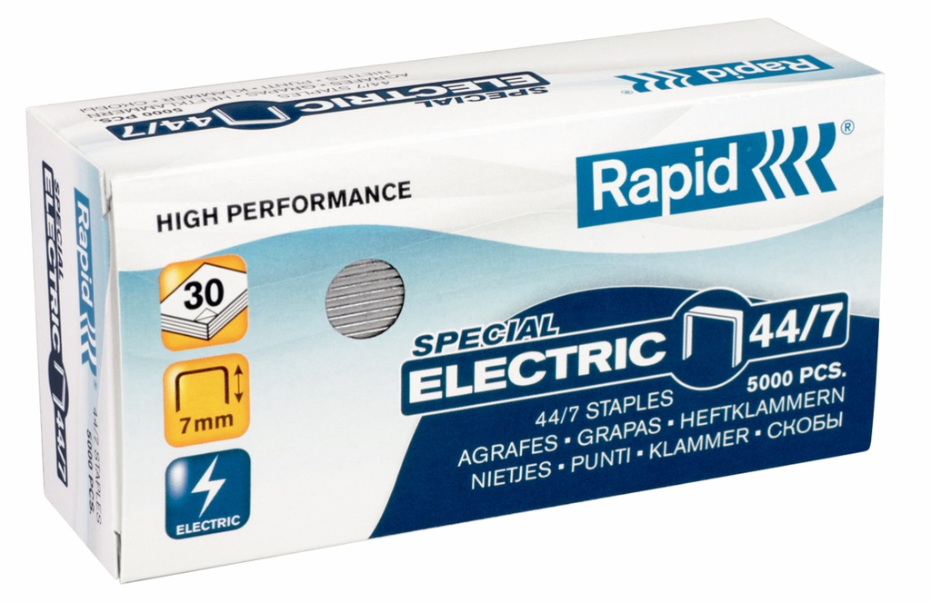 Nietjes Rapid Electric Strong 44/7 gegalvaniseerd (5000) (2486820)