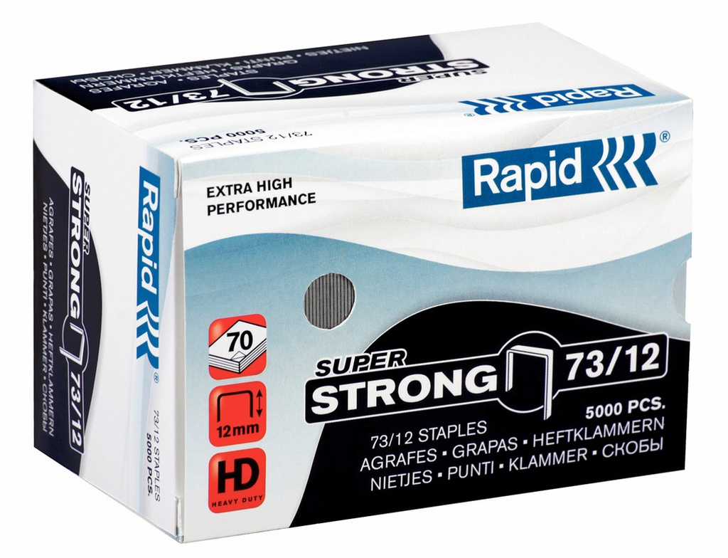 Nietjes Rapid Extra High Performance Super Strong 73/12 gegalvaniseerd (5000)