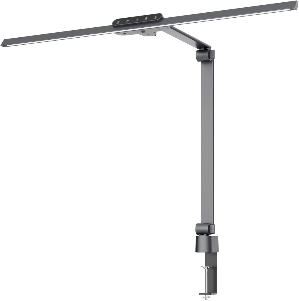 Bureaulamp Hansa Flow LED dimbaar 2700-6000Kelvin 1000lumen grijs