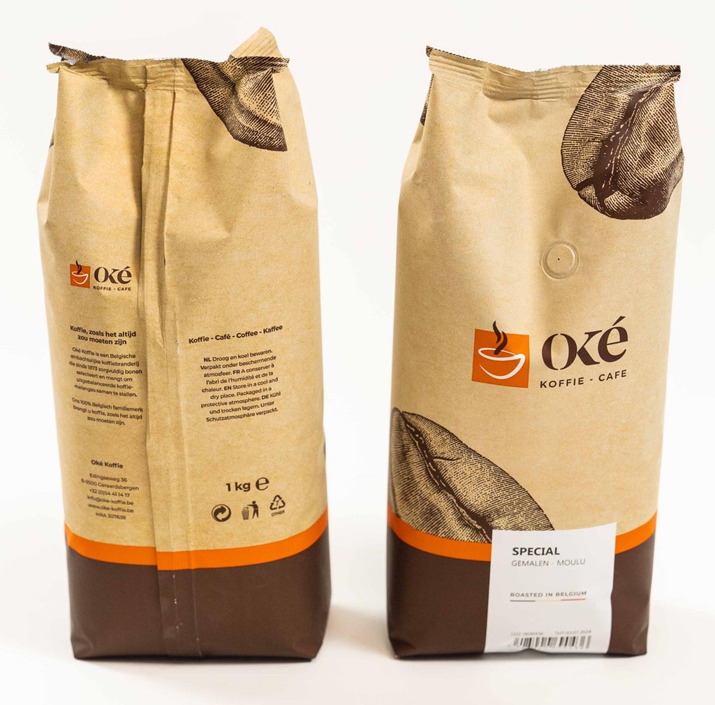 Koffie Oké Special gemalen 1kg