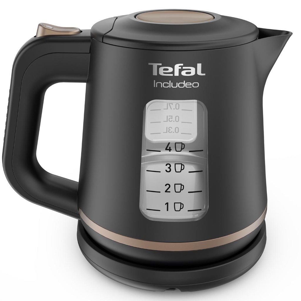 Waterkoker Tefal Includeo 1L zwart