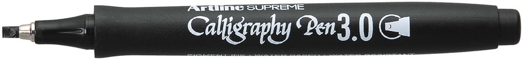 Marker Artline Supreme Calligraphy Pen 3,0mm zwart