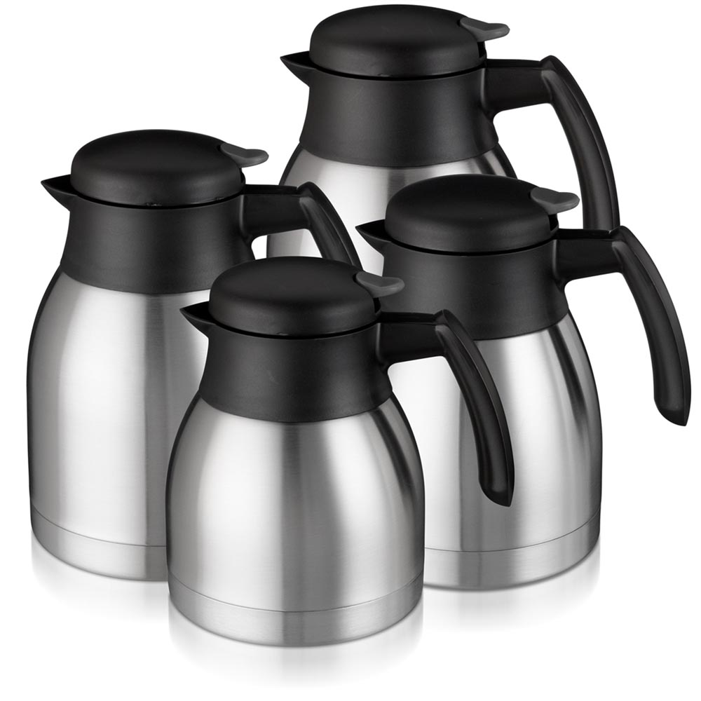 Thermos Bravilor Bonamat RVS 1L zilver-zwart