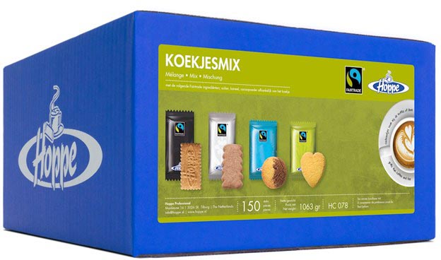 Koekjes Hoppe Fairtrade Koekjesmix (150)