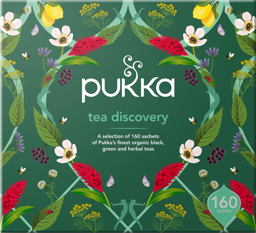 Thee Pukka Bio Discovery Box assortiment (160)