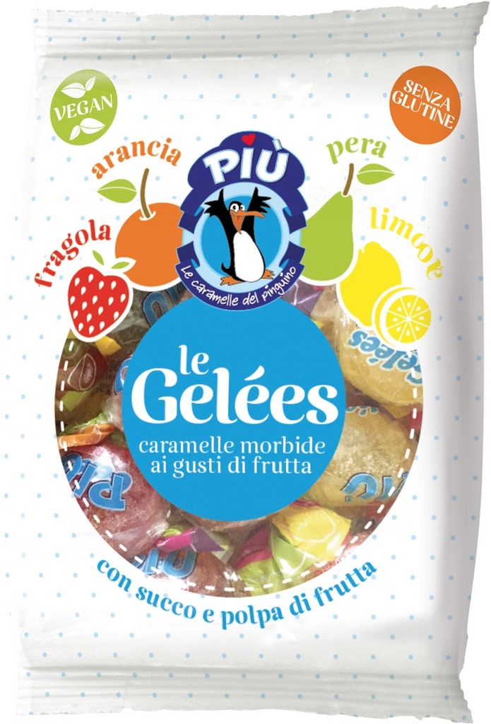 Snoepjes Piu Jelly Fruit zak 1kg