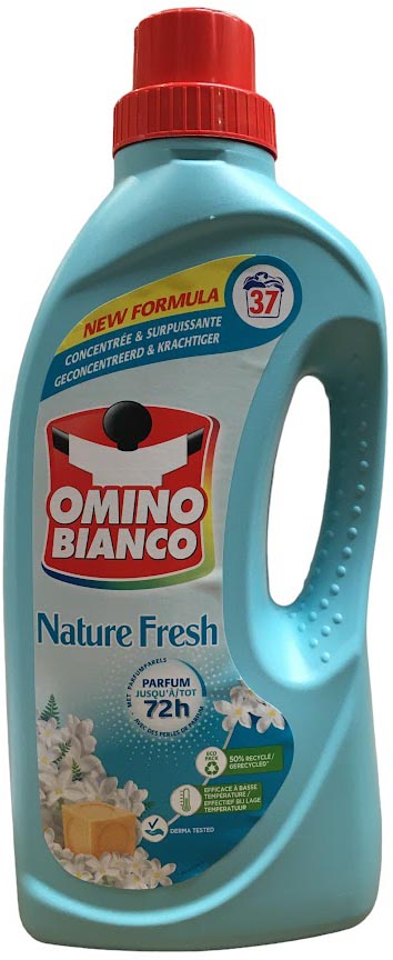 Wasmiddel Omino Bianco Nature Fresh 37 doseringen fles 1,48L