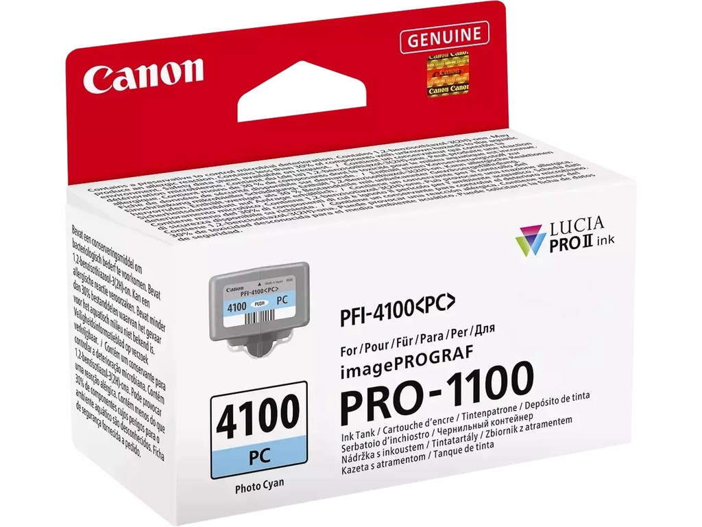 Cartridge Canon Inkjet PFI-4100PC imagePROGRAF PRO-1100