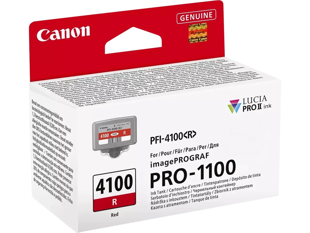 Cartridge Canon Inkjet PFI-4100R imagePROGRAF PRO-1100