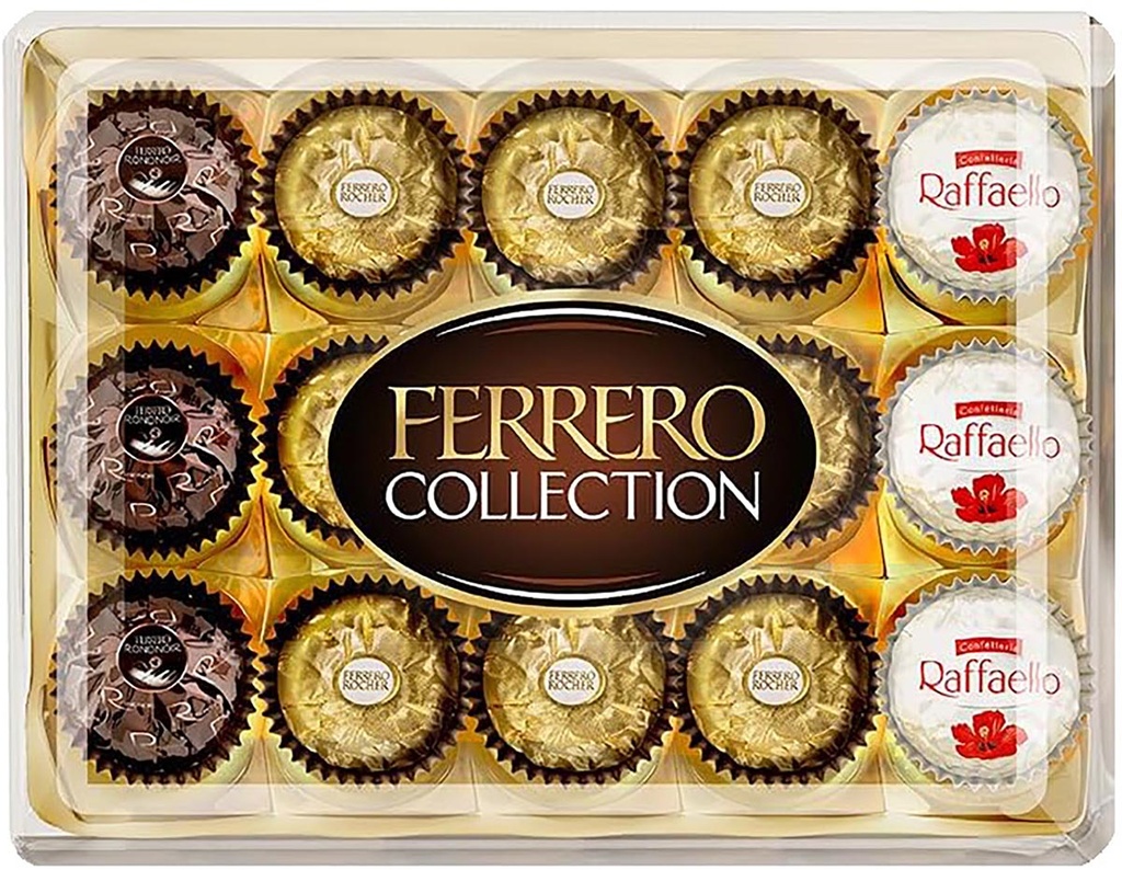 Chocolade Ferrero Collection 15 stuks doos van 173g